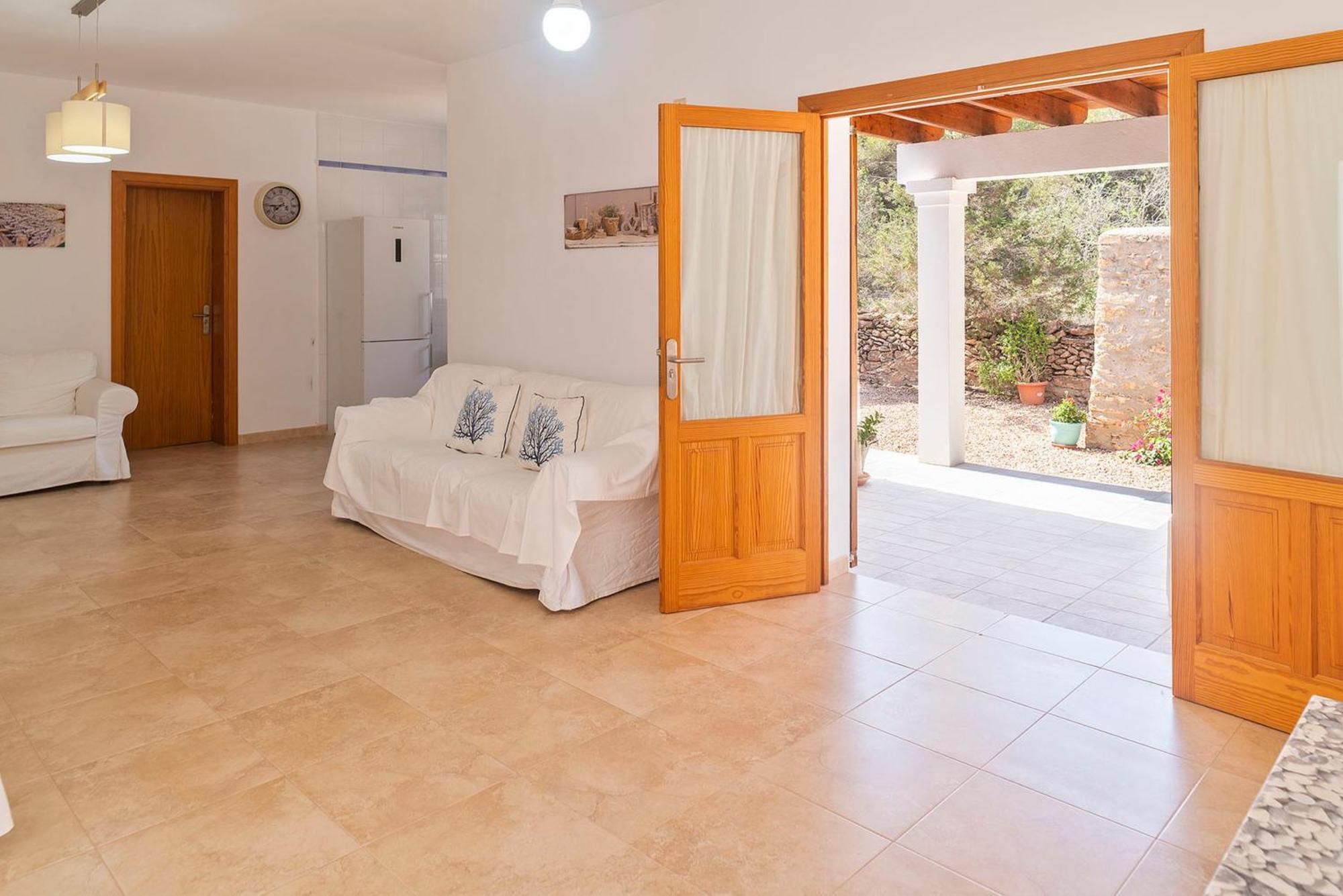 Es Lliri Blanc Villa Cala Saona Luaran gambar