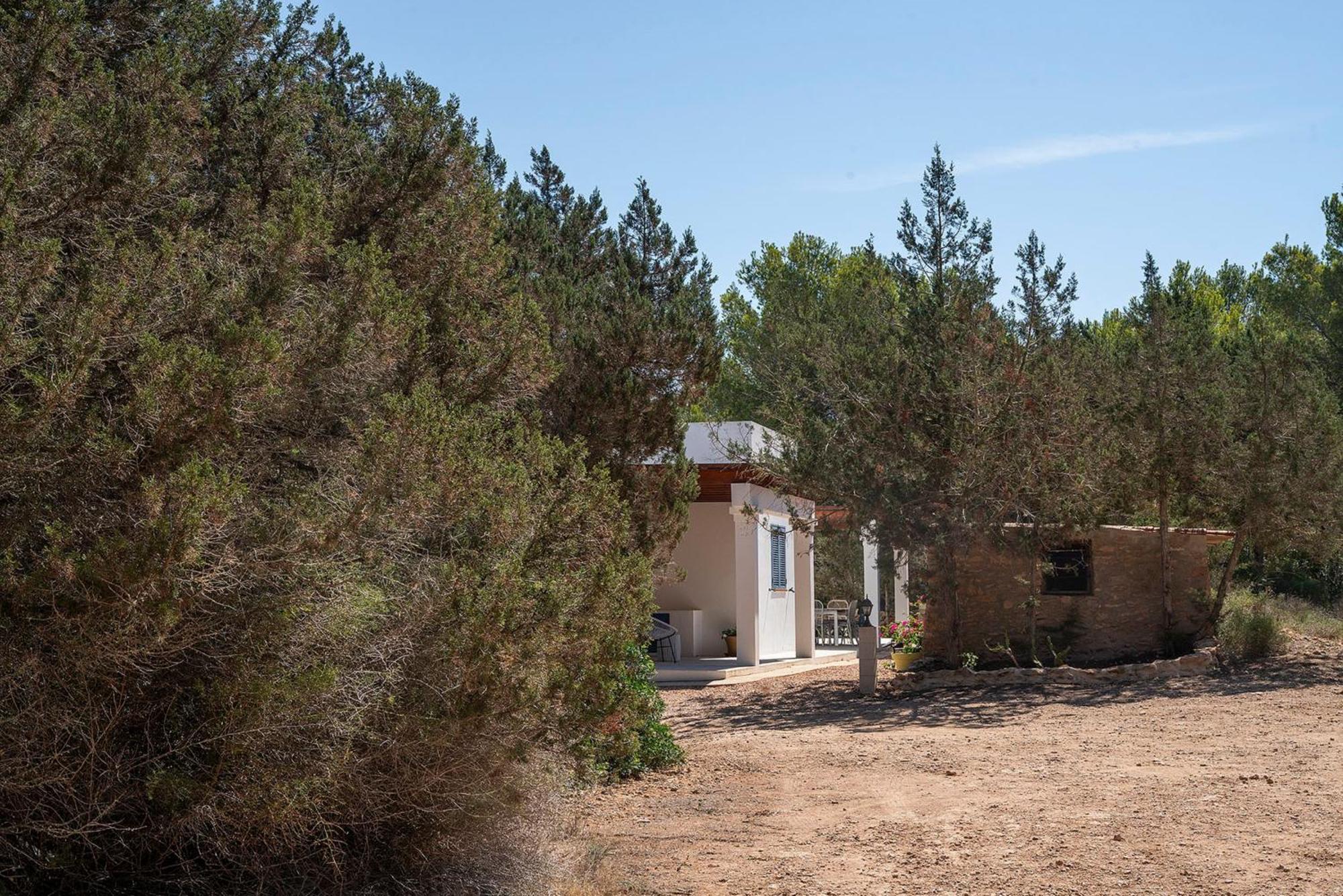 Es Lliri Blanc Villa Cala Saona Luaran gambar