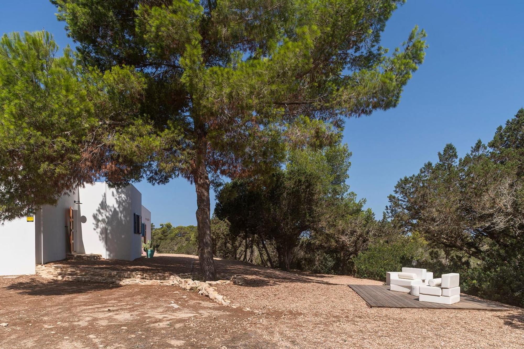 Es Lliri Blanc Villa Cala Saona Luaran gambar